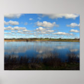 湿地帯を一望 ポスター (正面)