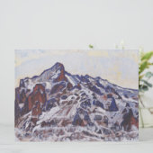 湿地帯（雪の多い冬の風景） カード (スタンド正面)