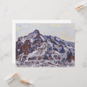 湿地帯（雪の多い冬の風景） カード (正面/裏面インサイチュ)