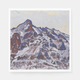 湿地帯（雪の多い冬の風景） スタンダードランチョンナプキン