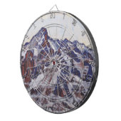 湿地帯（雪の多い冬の風景） ダーツボード (正面右)