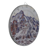 湿地帯（雪の多い冬の風景） ダーツボード (正面左)