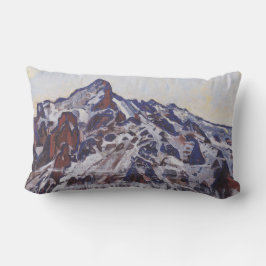 湿地帯（雪の多い冬の風景） ランバークッション