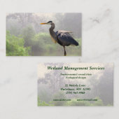 湿地管理 名刺 (正面/裏面)