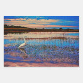 湿地素晴らしの緑 ラッピングペーパーシート (正面2)