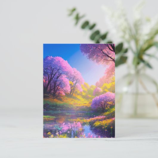 湿地魅力的 ポストカード (スタンド正面)