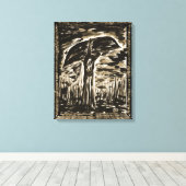 湿地 キャンバスプリント (インサイチュ (ウッドフロア))