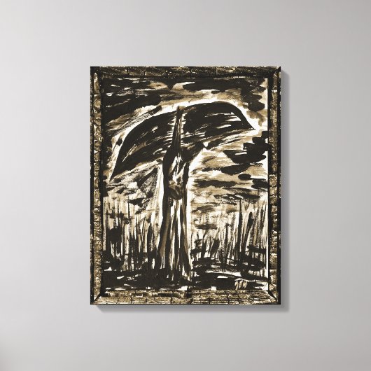 湿地 キャンバスプリント (正面)