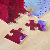 湿式バラ11x14インチ ジグソーパズル (側面)