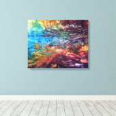 湿式022 キャンバスプリント (インサイチュ (ウッドフロア))