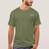 満たされた腹は空腹に強い – Tシャツ (正面)