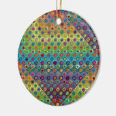 満たされるQuilty セラミックオーナメント (左)