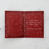 満たされ疑問に思ている – 平和に触れる シーズンカード (内部)