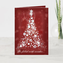 満たされ疑問に思ている – 平和に触れる シーズンカード