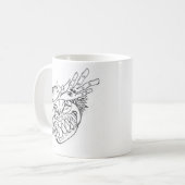 満たして下さいBRO (道路掃除人)の上の私を コーヒーマグカップ (正面左)