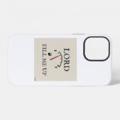 満たして iPhoneケース (裏面横)