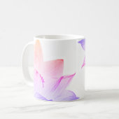 満ちている*~*のはすヨガの霊気エネルギー治療師ライト コーヒーマグカップ (正面左)