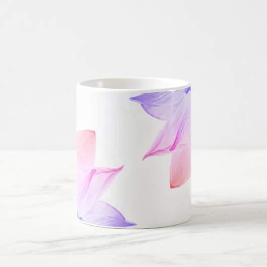 満ちている*~*のはすヨガの霊気エネルギー治療師ライト コーヒーマグカップ (中央)