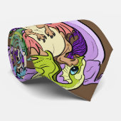 満員のパーティー・ドラゴン ネクタイ (ロール)