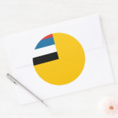 満州国 ラウンドシール (封筒)