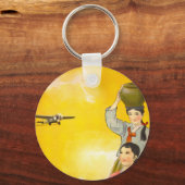 満州航空 キーホルダー (正面)