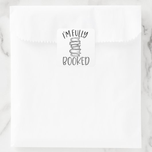 満席だ スクエアシール (バッグ)