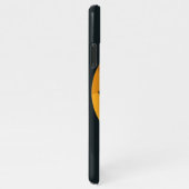 満月かわいらしに飛んでいる対する魔女ほうき iPhoneケース (右側)