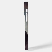 満月かわいらしの水彩黒猫 Case-Mate iPhoneケース (裏面 / 左)