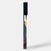 満月かわいらしの水彩黒猫 Case-Mate iPhoneケース (裏面 / 右)