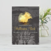 満月が怖いハロウィンパーティー 招待状 (スタンド正面)