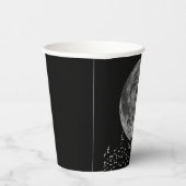 満月が空に浮かぶ 紙コップ (右)