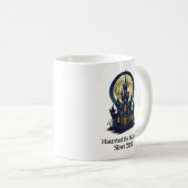 満月とお化け屋敷、ハロウィン コーヒーマグカップ (正面右)