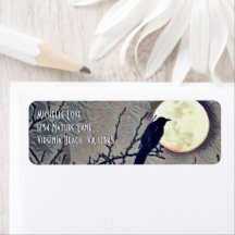 満月とクロウオータム秋アドレス