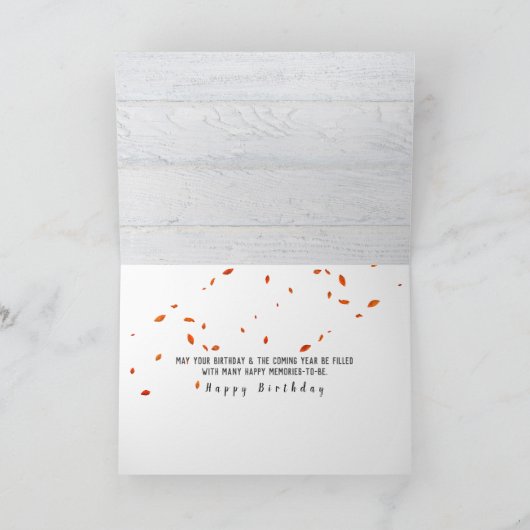 満月と星の窓 カード (内部)