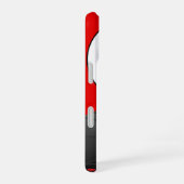 満月と猫 iPhone 16ケース (右側面)