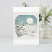 満月と秋の花byオガト 招待状 (スタンド正面)