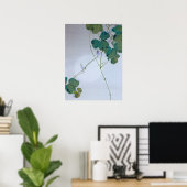 満月と葛花渡辺聖亭 ポスター (ホームオフィス)