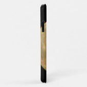 満月と赤のバラパーソナライズされた Case-Mate iPhoneケース (裏面/右)