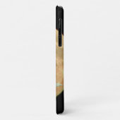 満月と赤のバラパーソナライズされた Case-Mate iPhoneケース (裏面/左)