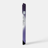 満月に吠えるオオカミのスマホケース iPhone 15ケース (左側面)
