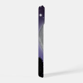 満月に吠えるオオカミのスマホケース iPhone 15ケース (右側面)