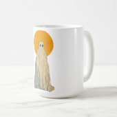 満月に対するエーテルの幽霊 コーヒーマグカップ (正面右)