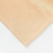 満月に狼が遠吠え フリースブランケット (角)