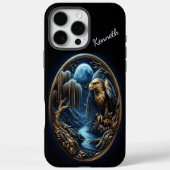 満月のイーグル風の輝き Case-Mate iPhoneケース (裏面)