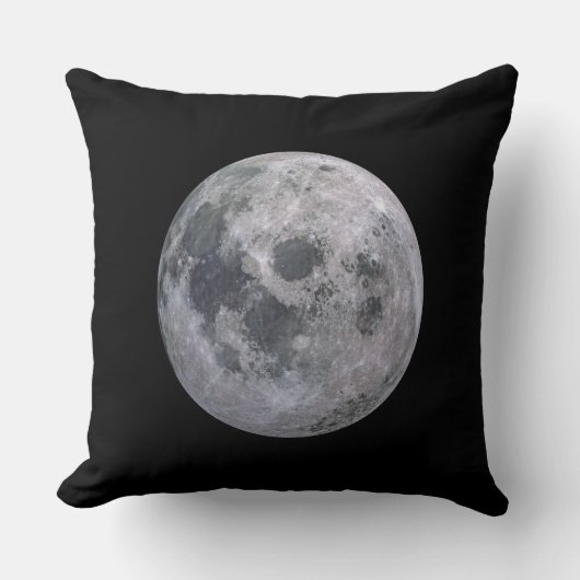 満月のカスタムの装飾用クッション クッション (正面)