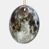 満月のクリスマス セラミックオーナメント (右)