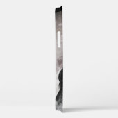 満月のスカル ダークマスク & 青い目 Case-Mate iPhoneケース (裏面 / 右)