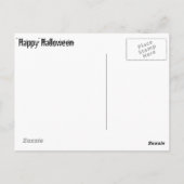 満月のスカル ポストカード (裏面)