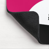 満月のゾンビシルエットパーソナライズされた マウスパッド (コーナー)