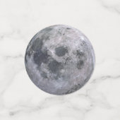 満月のテーブルの紙吹雪 コンフェッティ (スモール正面)